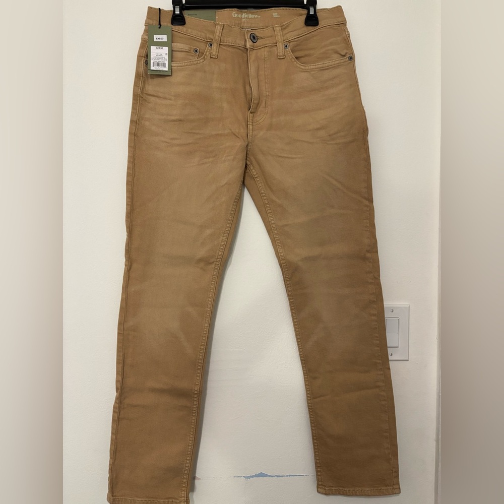 Tan jeans for man